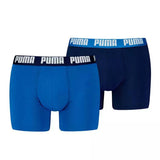 Puma Everyday Basic 2P Boxers Hombre Azul/Marino