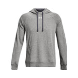 UA Rival Fleece Sudadera Capucha Hombre gris