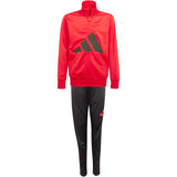 Adidas Essentials Climacool Big logo Chándal adolescente rojo/negro