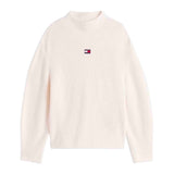 Tommy Jeans Mockneck Badge Jersey Mujer