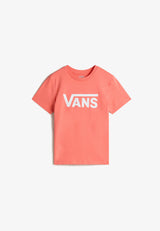 Camiseta Vans Flying V Crew Tee Mujer Rose
