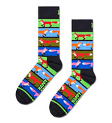 Happy Socks Fox Stripe Calcetines Unisex