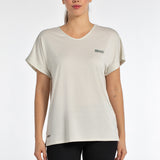 +8000 Vermizor Camiseta Mujer Marfil