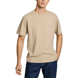 Pepe Jeans Contrast Connor Camiseta Hombre beige