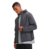 UA Unstoppable Fleece Sudadera Capucha Cremallera Completa Hombre