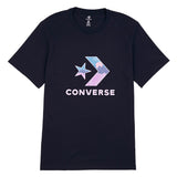 Converse Star Chevron Landscape T-Shirt Hombre negro