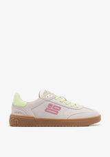 D. Franklin Rebel Basic Flag Zapatilla Mujer blanco roto
