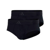 Adidas Active Flex Cotton 3 Stripes Slip 2 Pack Brief Hombre