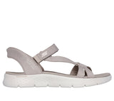 Skechers Slip-ins: GO WALK Flex Sandal - Illuminate Sandalia Mujer marrón