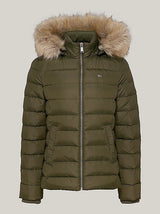 Tommy Jeans Chaqueta capucha Mujer Verde