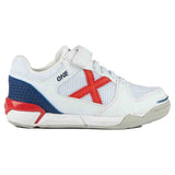 Munich One Kid Vco 71 Zapatilla Fútbol Sala Niños blanco/rojo/azul