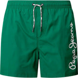 Pepe Jeans Bañador Logo Hombre verde