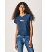 Pepe Jeans Camiseta New Virginia Mujer azul marino