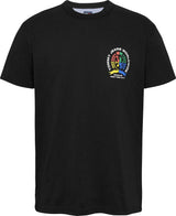 Tommy Jeans Reg 4 colors Crest Camiseta Hombre negro