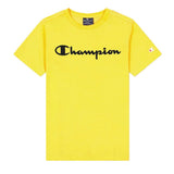 Champion Crewneck T-Shirt Camiseta Logo Script Niño/a