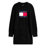 Tommy Jeans Flag Sweater Vestido Mujer