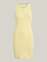 Tommy Jeans Essential Rib Tank Bodycon Vestido Mujer