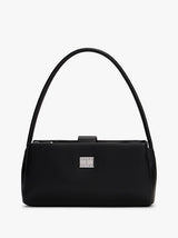 Tommy Jeans Bolso de Hombro Insignia Logo Mujer negro