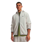 UA Unstoppable Fleece Sudadera Capucha Cremallera Completa Hombre