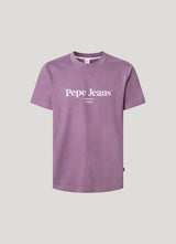 Pepe Jeans Dale Tee Camiseta Hombre aubergine purple