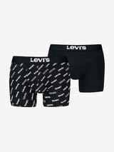 Levis Logo AOP Organic  Boxer Calzoncillos Hombre pack 2