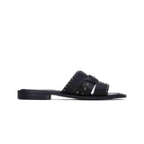 Carmela 163060 Sandalia Plana Mujer Negro