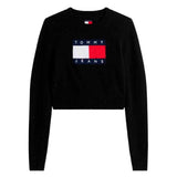 Tommy Jeans Sparkle Flag Jersey Mujer