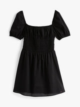 Tommy Jeans Cotton Voile Mini Vestido Mujer