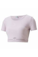 Puma Classics Ribbed Camiseta Mujer