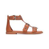 Carmela 163220 Sandalia Plana Mujer Camel