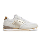 Pepe Jeans London Mix W Mujer blanco/dorado