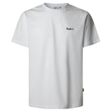 Camiseta Pepe Jeans Back Clag Hombre Blanco