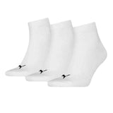 Puma Quarter Plain Calcetines Unisex 3 pares