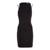 Tommy Jeans Logo Taping Strap Bodycon Vestido Mujer