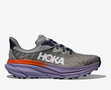 Hoka Challenger 7 Zapatilla Trail Mujer Gris/malva
