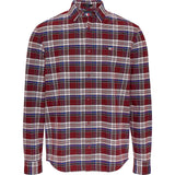 Tommy Jeans Oxford Check Regular Fit Camisa Hombre