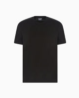 EA7 Logo Series Camiseta Hombre negro