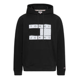 Tommy Jeans Reg Flag Spray Sudadera con capucha Hombre