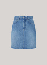 Pepe Jeans Mini Skirt Falda Vaquera Mujer