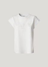 Pepe Jeans Vivith Camiseta Logo Calado Mujer