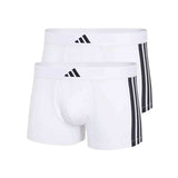 Adidas Active Flex Cotton 3 Stripes Boxer 2 Pack Trunk Hombre
