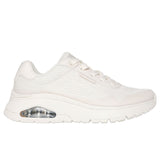 Skechers Uno Flex Spring On Zapatilla Mujer off white