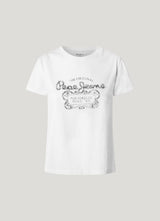 Pepe Jeans Rosabella Camiseta Mujer blanco