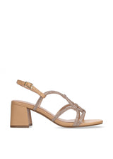 Bibi Lou LIV Sandalia Tacón Mujer beige