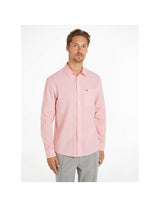 Tommy Jeans Reg Linen Blend Camiseta Hombre