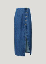 Pepe Jeans Midi Skirt Falda Mujer denim