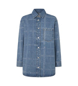 Pepe Jeans Overshirt Glitter Camisa Mujer