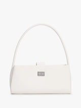Tommy Jeans Bolso de Hombro Insignia Logo Mujer blanco