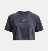 Camiseta UA Branded Logo Crop